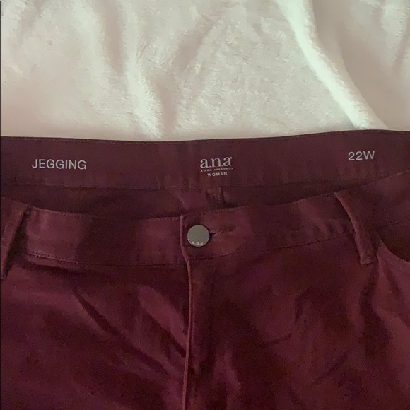 Ox blood jeggings - Picture 2 of 3